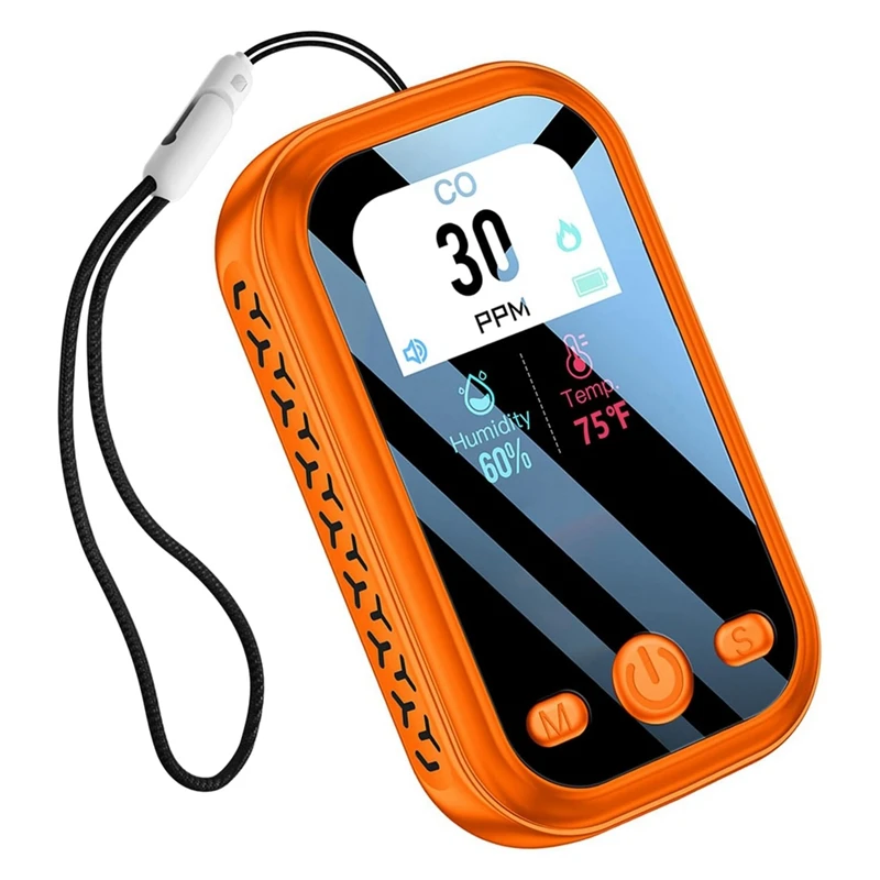 Carbon Monoxide Detector Portable Mini Air Quality Monitor CO Gas Meter Temperature Humidity Sensor Indoor/Outdoor
Carbon Monoxide Detector Portable Mini Air Quality Monitor CO Gas Meter Temperature Humidity Sensor Indoor/Outdoor