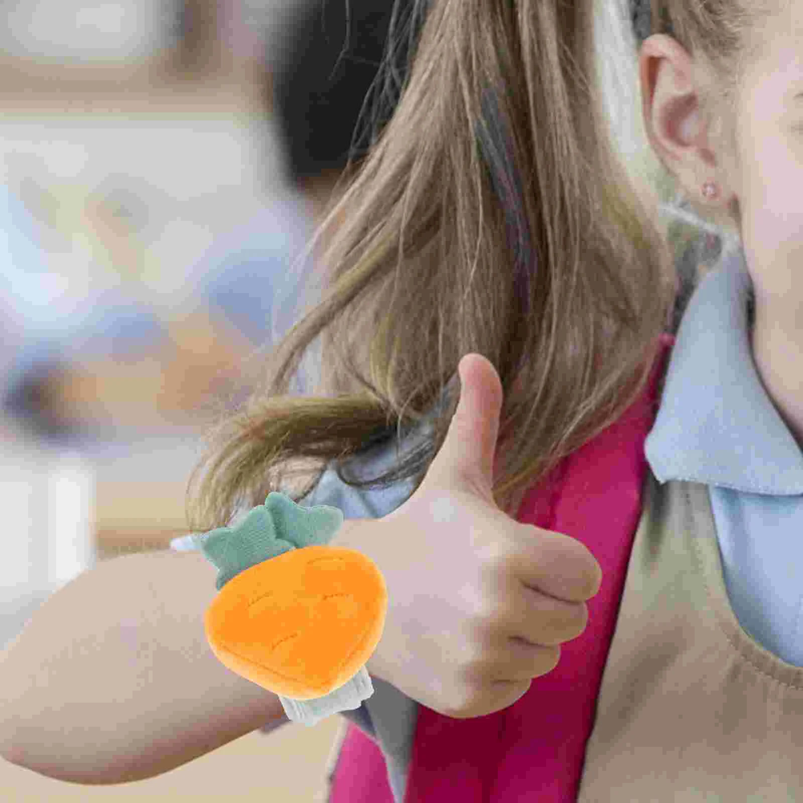Christmas Papa Circle Child Gifts Kids Slap Wristband Ruler Cotton Stuffed Carrot Bracelets
Christmas Papa Circle Child Gifts Kids Slap Wristband Ruler Cotton Stuffed Carrot Bracelets