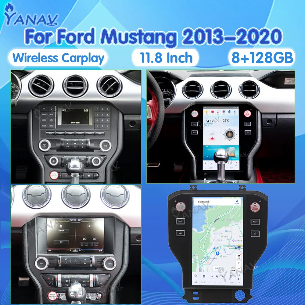 Автомагнитола для Ford Mustang 2013-2020, Android, GPS-навигация, стерео, мультимедийный видеоплеер, DSP, 4G, Wi-Fi, головное устройство Carplay
Автомагнитола для Ford Mustang 2013-2020, Android, GPS-навигация, стерео, мультимедийный видеоплеер, DSP, 4G, Wi-Fi, головное устройство Carplay