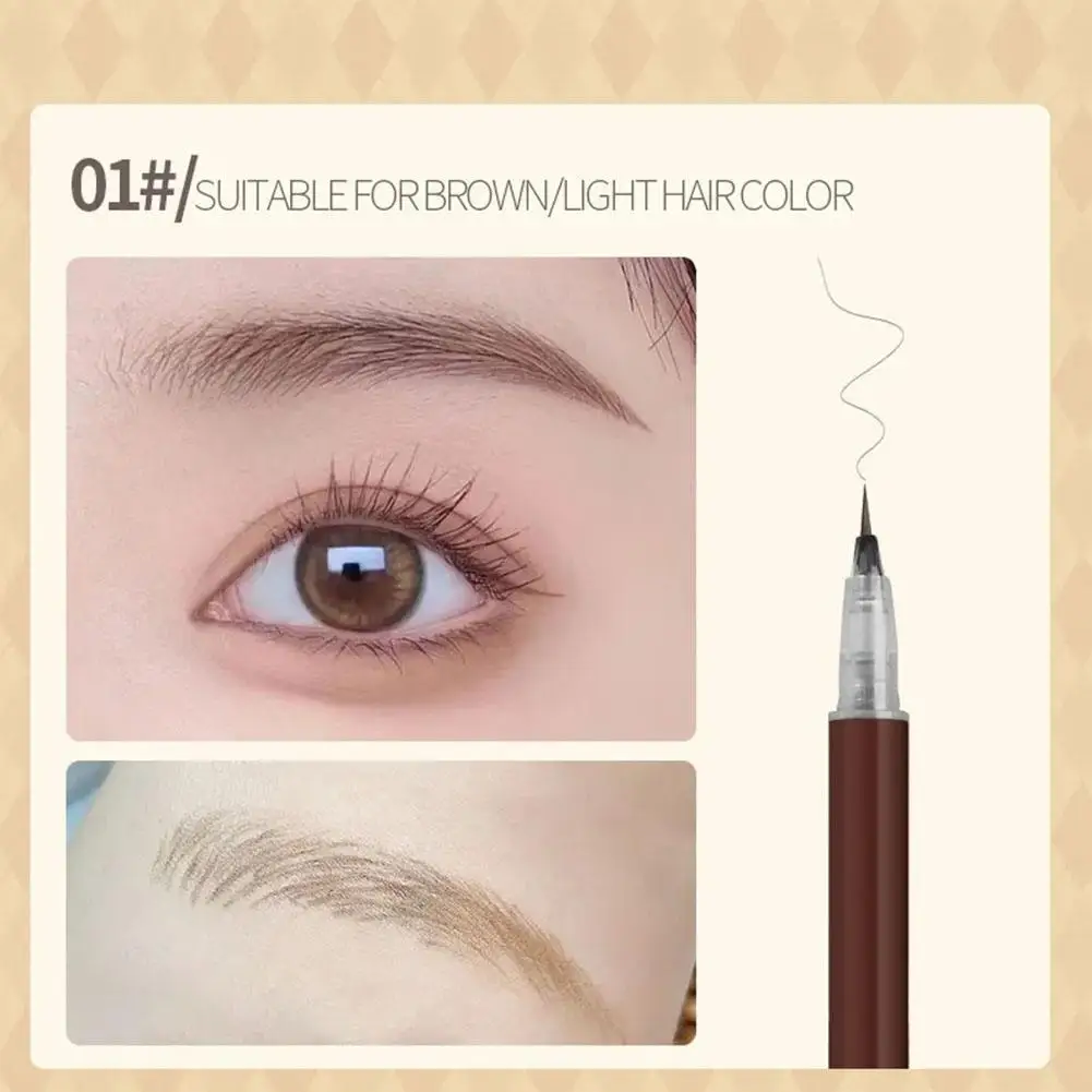 Liquid Eyebrow Pencil Ultra Thin Head Outline Lying Silkworm Eyebrow Enhancers Eyeliner Sweat Proof Liquid Eyebrow Pencil
Liquid Eyebrow Pencil Ultra Thin Head Outline Lying Silkworm Eyebrow Enhancers Eyeliner Sweat Proof Liquid Eyebrow Pencil