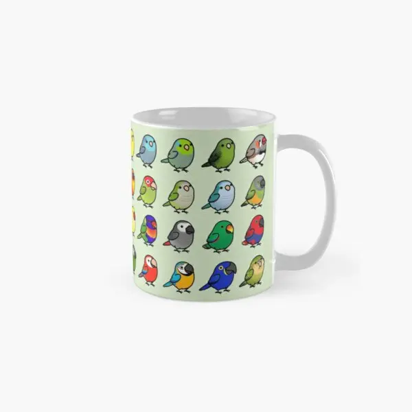 

Everybirdy Collection Classic Mug Gifts Cup Printed Design Photo Image Simple Drinkware Tea Coffee Handle Round Picture