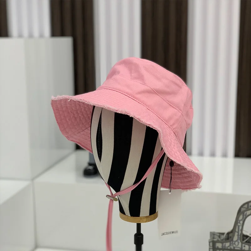 

Luxury Unisex Bucket Hat Outdoor Fashion Adult Big Brim Fisherman Cap For Men Women Four Seasons Casquette Homme Beach Sun Hats