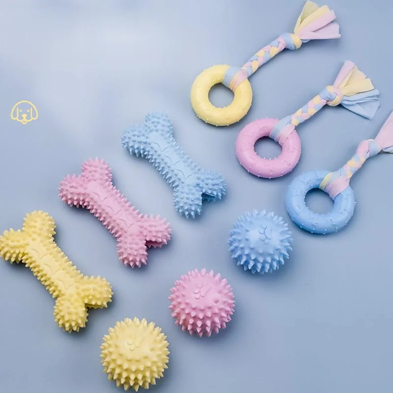 Pet Dog Toy Chew Squeaky Rubber Toys for Small Dogs Bite Resistant Rubber Puppy Dog Chew Toy Playing Game Rope Knot
Pet Dog Toy Chew Squeaky Rubber Toys for Small Dogs Bite Resistant Rubber Puppy Dog Chew Toy Playing Game Rope Knot