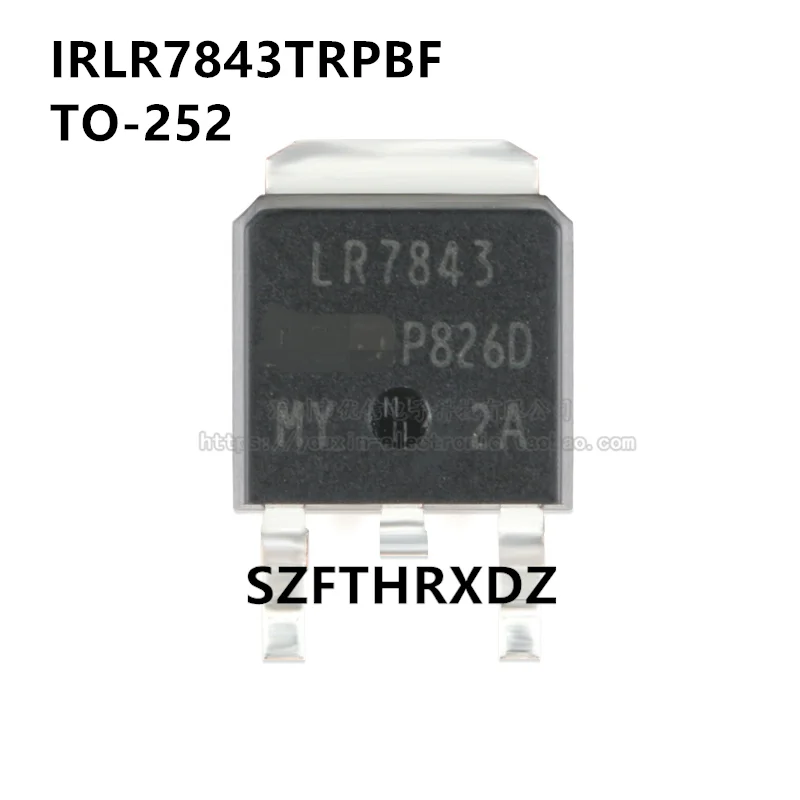10pcs 100% New Imported Original IRLR7843TRPBF TO-252-3 MOS Transistor Field Effect
10pcs 100% New Imported Original IRLR7843TRPBF TO-252-3 MOS Transistor Field Effect