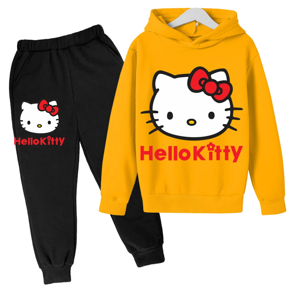 New Hello Kitty Hoodie Sets Kids Fashion Casual Boys Girls Printed Sweatshirts Tops Kids Pullovers Sportswear Gifts Kids Sets
New Hello Kitty Hoodie Sets Kids Fashion Casual Boys Girls Printed Sweatshirts Tops Kids Pullovers Sportswear Gifts Kids Sets