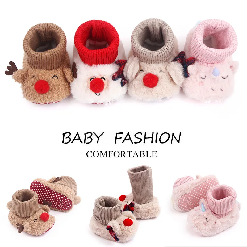 Newborn Toddler Warm Boots Winter First Walkers Baby Girls Boys Shoes Soft Sole Christmas Soft Sole Snow Non-slip Crib Booties
Newborn Toddler Warm Boots Winter First Walkers Baby Girls Boys Shoes Soft Sole Christmas Soft Sole Snow Non-slip Crib Booties