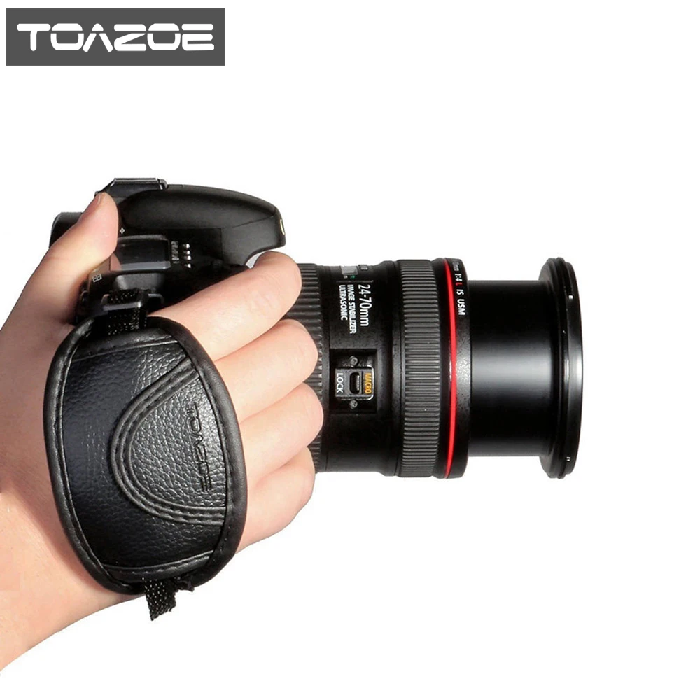 Кожаный ремешок TOAZOE Для беззеркальных камер Canon Nikon Fujifilm Sony Olympus SLR DSLR - купить по