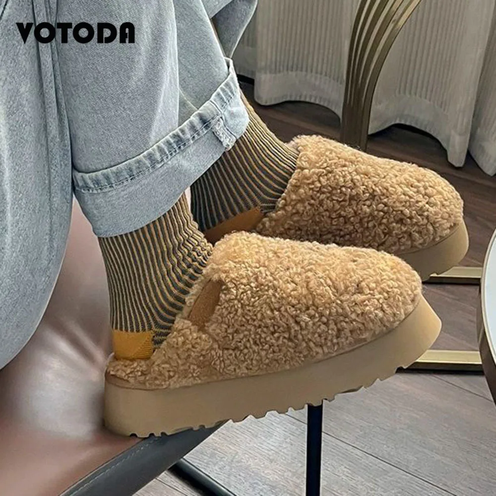 Luxury Women Slippers Faux Wool Platform Flip Flops Winter Furry Warm Slipper Fashion Casual Plush Shoes Outdoor Girl Snow Boots
Luxury Women Slippers Faux Wool Platform Flip Flops Winter Furry Warm Slipper Fashion Casual Plush Shoes Outdoor Girl Snow Boots