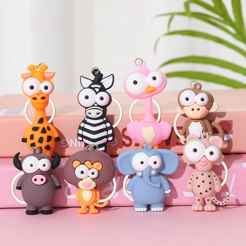Cartoon Animals Key Pendant Cute Giraffe Lion Woman Man Key Chain Bag Car Pendant Kids Keychain Birthday Gift for Friend
Cartoon Animals Key Pendant Cute Giraffe Lion Woman Man Key Chain Bag Car Pendant Kids Keychain Birthday Gift for Friend