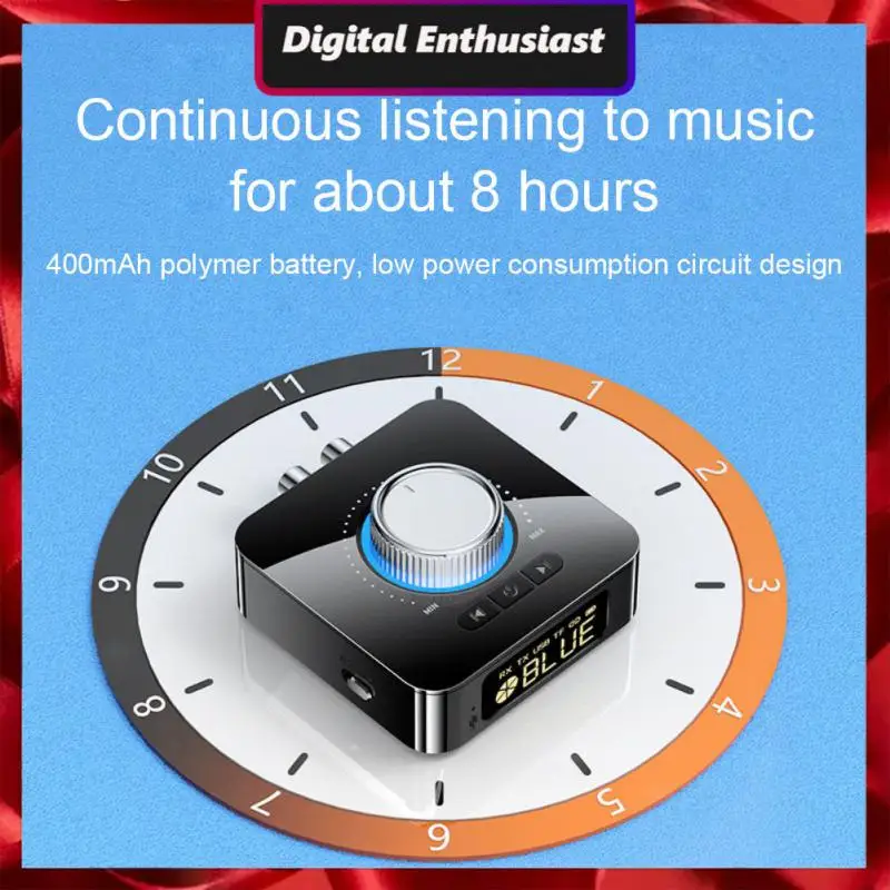 Stability Receiver Black Wireless Audio Adapter High-definition Compatibility Audio Receiver Receiver Digital Display 
Stability Receiver Black Wireless Audio Adapter High-definition Compatibility Audio Receiver Receiver Digital Display