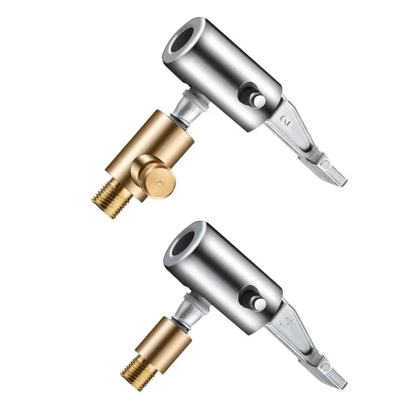 Tire Inflator Nozzle Zinc Alloy No Leakage Tire Chucks Auto Tyre Wheel Valve For Inflatable Pump Automobile Tire Air Chuck
Tire Inflator Nozzle Zinc Alloy No Leakage Tire Chucks Auto Tyre Wheel Valve For Inflatable Pump Automobile Tire Air Chuck