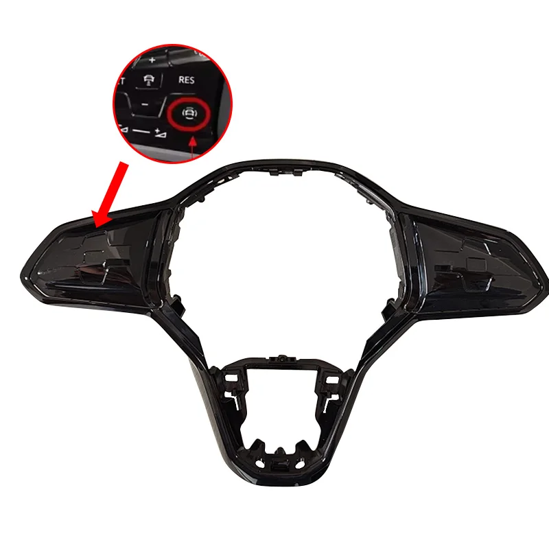 Рама рулевого колеса подходит для Golf 8, MK8, R, GTI, оснащен многофункциональными кнопками/сенсорными кнопками, автомобильными аксессуарами
Рама рулевого колеса подходит для Golf 8, MK8, R, GTI, оснащен многофункциональными кнопками/сенсорными кнопками, автомобильными аксессуарами