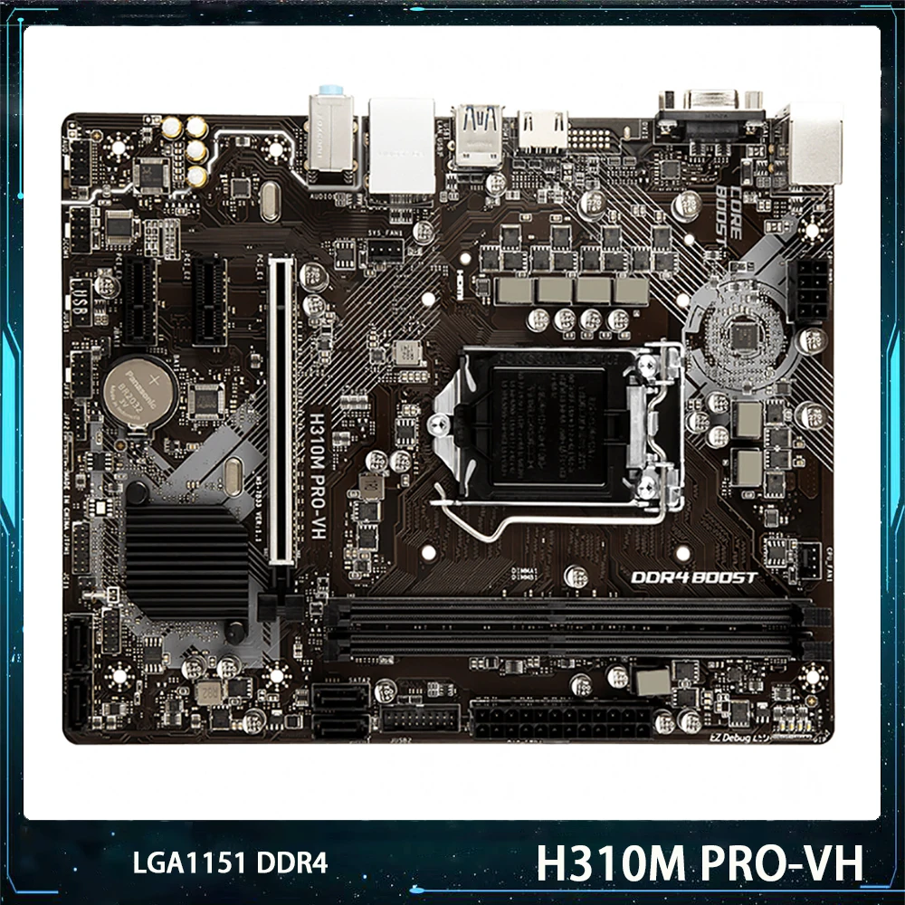 H310M Φ для Msi LGA1151 DDR4 32GB PCI-E 3,0 SATA3 USB3.1 Gen1 Micro ATX материнская плата для настольного компьютера высокого качества
H310M Φ для Msi LGA1151 DDR4 32GB PCI-E 3,0 SATA3 USB3.1 Gen1 Micro ATX материнская плата для настольного компьютера высокого качества