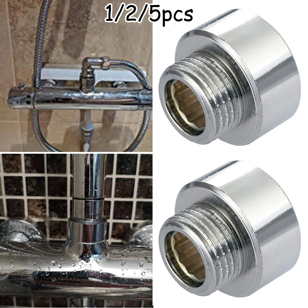 1pc Adapter Shower Hose Adaptor 3/4"BSP (25mm) Female To 1/2" BSP (20mm) Male Chrome Reducer Bathroom Faucet Pipe Fittings
1pc Adapter Shower Hose Adaptor 3/4"BSP (25mm) Female To 1/2" BSP (20mm) Male Chrome Reducer Bathroom Faucet Pipe Fittings