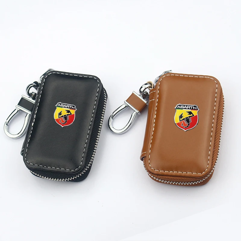 1pcs Leather Car Key Wallet Keychain Hook Bags Key Case For Abbas Logo Abarth Punto 124/125/500 Stilo Ducato Auto Accessories
1pcs Leather Car Key Wallet Keychain Hook Bags Key Case For Abbas Logo Abarth Punto 124/125/500 Stilo Ducato Auto Accessories