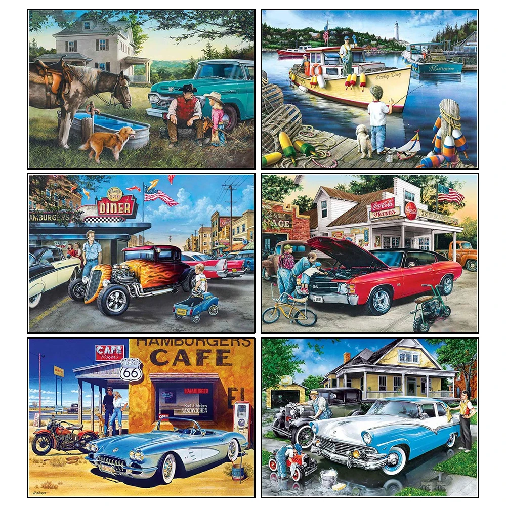 HOMHOL Full Square Drill 5D DIY Diamond Painting Car Scenery 3D Embroidery Cross Stitch Home Decoration
HOMHOL Full Square Drill 5D DIY Diamond Painting Car Scenery 3D Embroidery Cross Stitch Home Decoration