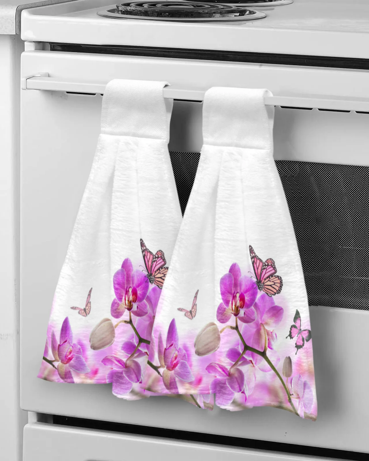 Purple Orchid Butterfly Hand Towel For Child Absorbent Microfiber Kitchen Towel Tableware Cleaning Towel Kitchen Tools
Purple Orchid Butterfly Hand Towel For Child Absorbent Microfiber Kitchen Towel Tableware Cleaning Towel Kitchen Tools