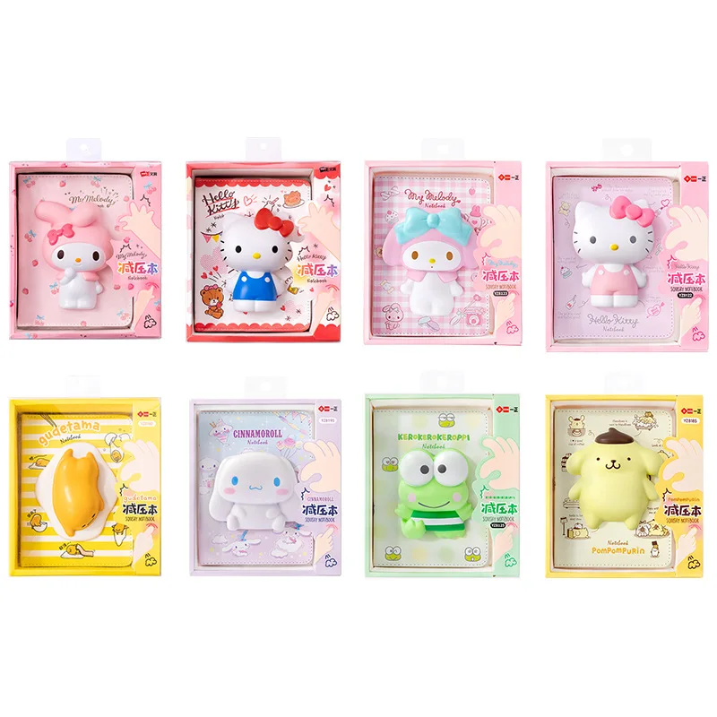 Stationery Creative Cartoon Decompression Notebook Gudetama KT Three-dimensional Pu Book Girls Hand Book Hobbies Holiday Gift
Stationery Creative Cartoon Decompression Notebook Gudetama KT Three-dimensional Pu Book Girls Hand Book Hobbies Holiday Gift