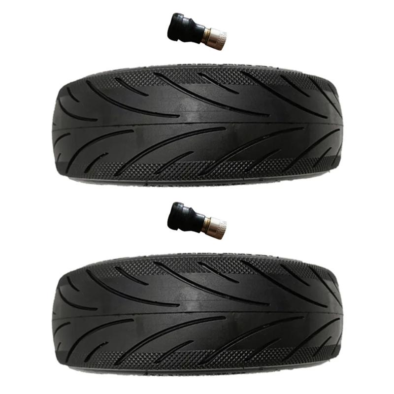 2X No Inflation Explode Proof Tire Compatible For Ninebot Max G30 60/70-6.5 Black Vacuum Tire With Valve
2X No Inflation Explode Proof Tire Compatible For Ninebot Max G30 60/70-6.5 Black Vacuum Tire With Valve