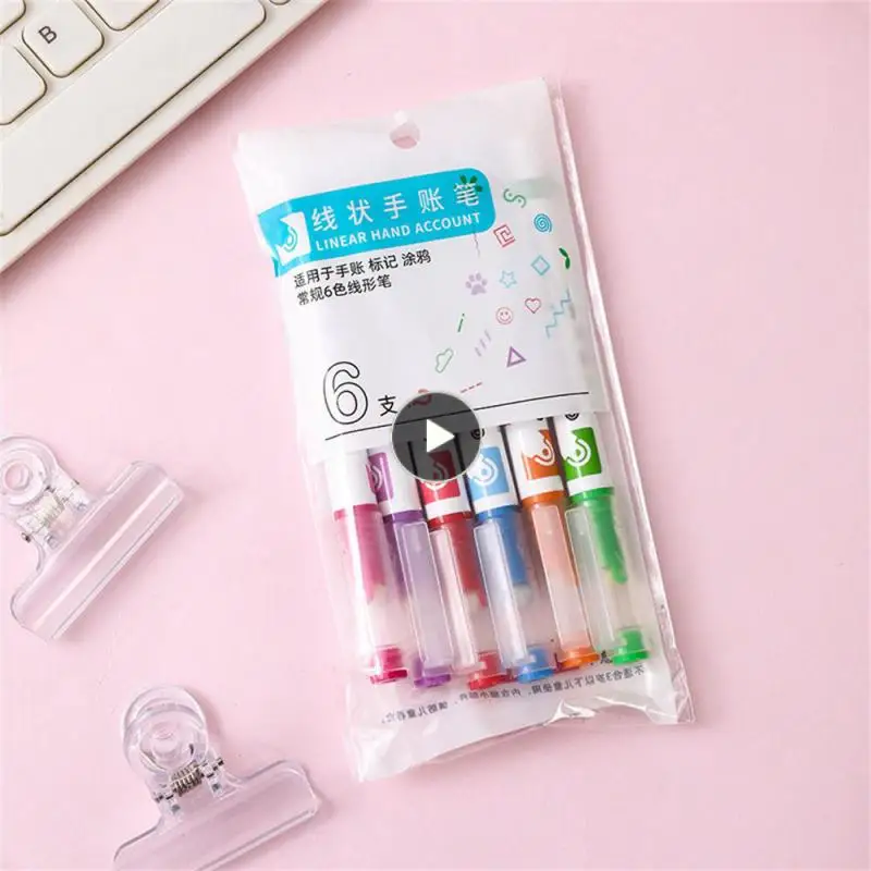 Linear Color Pen 8.8g Cartoon Wavy Linear Colored Pen Hand Accounts Brand New Quick-drying Curved Pen Pp Hand Account Linear Pen
Linear Color Pen 8.8g Cartoon Wavy Linear Colored Pen Hand Accounts Brand New Quick-drying Curved Pen Pp Hand Account Linear Pen