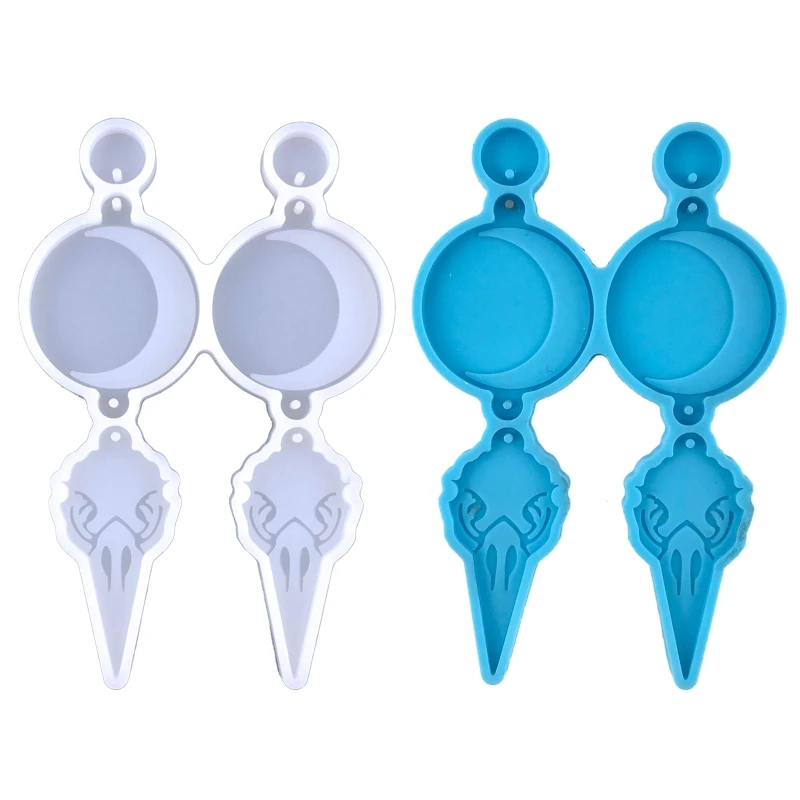 41QC Moon Star Pendant Combination Earrings Mold Christmas Pendant Silicone Mold Home Decoration Mold Suitable for Women
41QC Moon Star Pendant Combination Earrings Mold Christmas Pendant Silicone Mold Home Decoration Mold Suitable for Women
