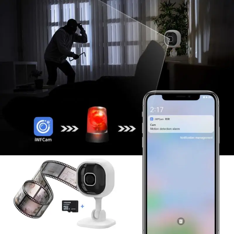 Умная Мини Wi-Fi IP-камера A3 1080P Внутренняя беспроводная камера видеонаблюдения для дома Детский Монитор фотокамера
Умная Мини Wi-Fi IP-камера A3 1080P Внутренняя беспроводная камера видеонаблюдения для дома Детский Монитор фотокамера