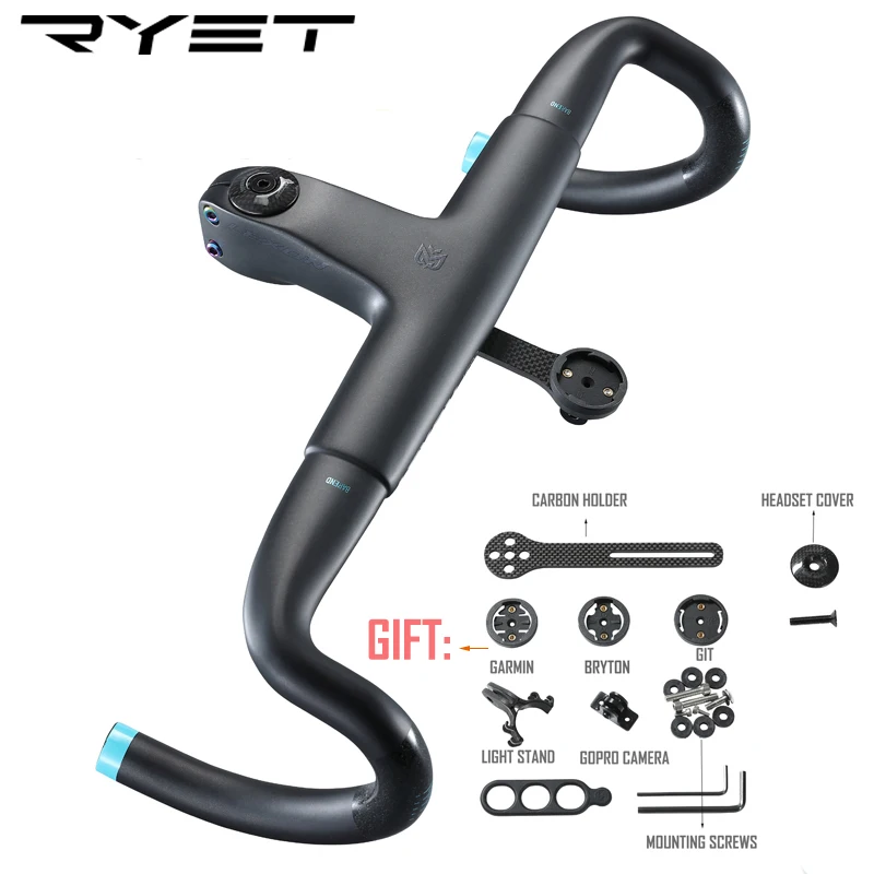 LEXON Carbon Handlebar Integrated Road Bicycle Handlebar 28.6mm Ultralight Carbon Fibre Bike Bars With Spacers Set Bike Parts
LEXON Carbon Handlebar Integrated Road Bicycle Handlebar 28.6mm Ultralight Carbon Fibre Bike Bars With Spacers Set Bike Parts