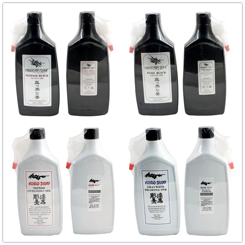 Sdotter Tattoo Pure Black Ink Colors Permanent Makeup Pigment 360ml/bottle Outlining Shading Ink for Body Painting Art Supplies
Sdotter Tattoo Pure Black Ink Colors Permanent Makeup Pigment 360ml/bottle Outlining Shading Ink for Body Painting Art Supplies