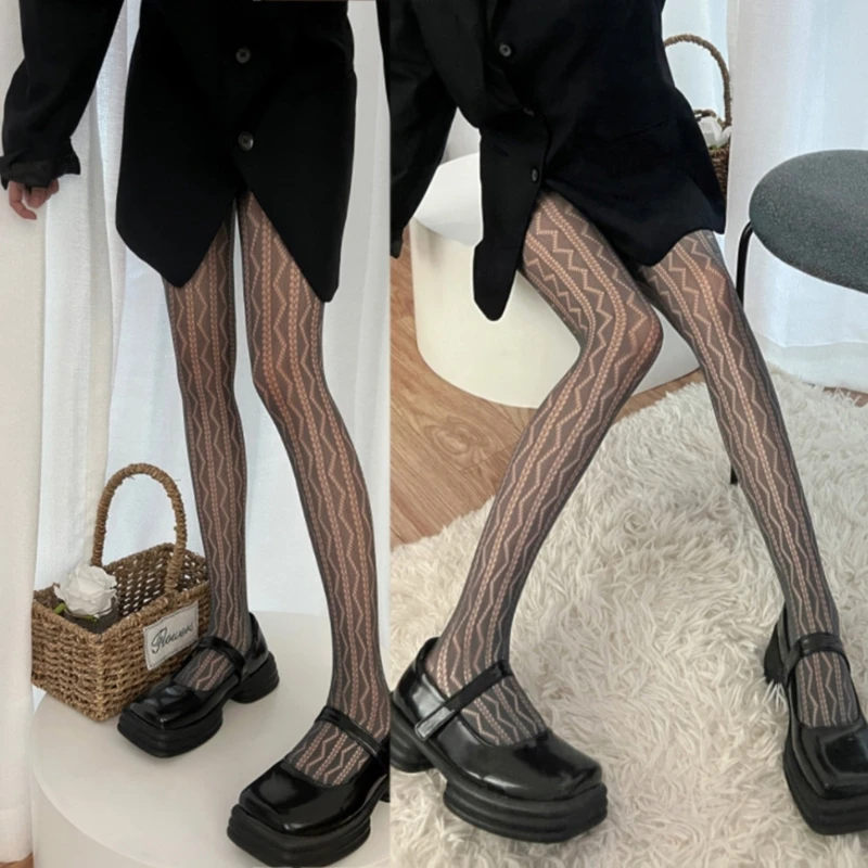 L93F Anti-Snagging Hollows Pantyhose Pineapples Sock Gray Skin-Penetrating Stocking
L93F Anti-Snagging Hollows Pantyhose Pineapples Sock Gray Skin-Penetrating Stocking