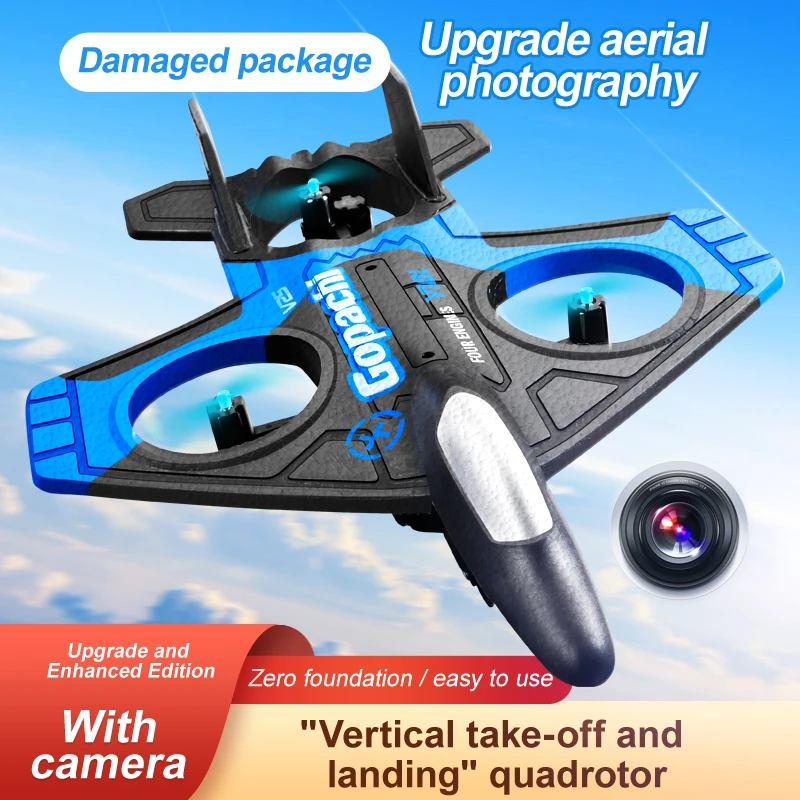 V25 Aerobatic aerial photography drone Remote control aircraft EVA Foam drop resistant children's toy flying machine for boys
V25 Aerobatic aerial photography drone Remote control aircraft EVA Foam drop resistant children's toy flying machine for boys