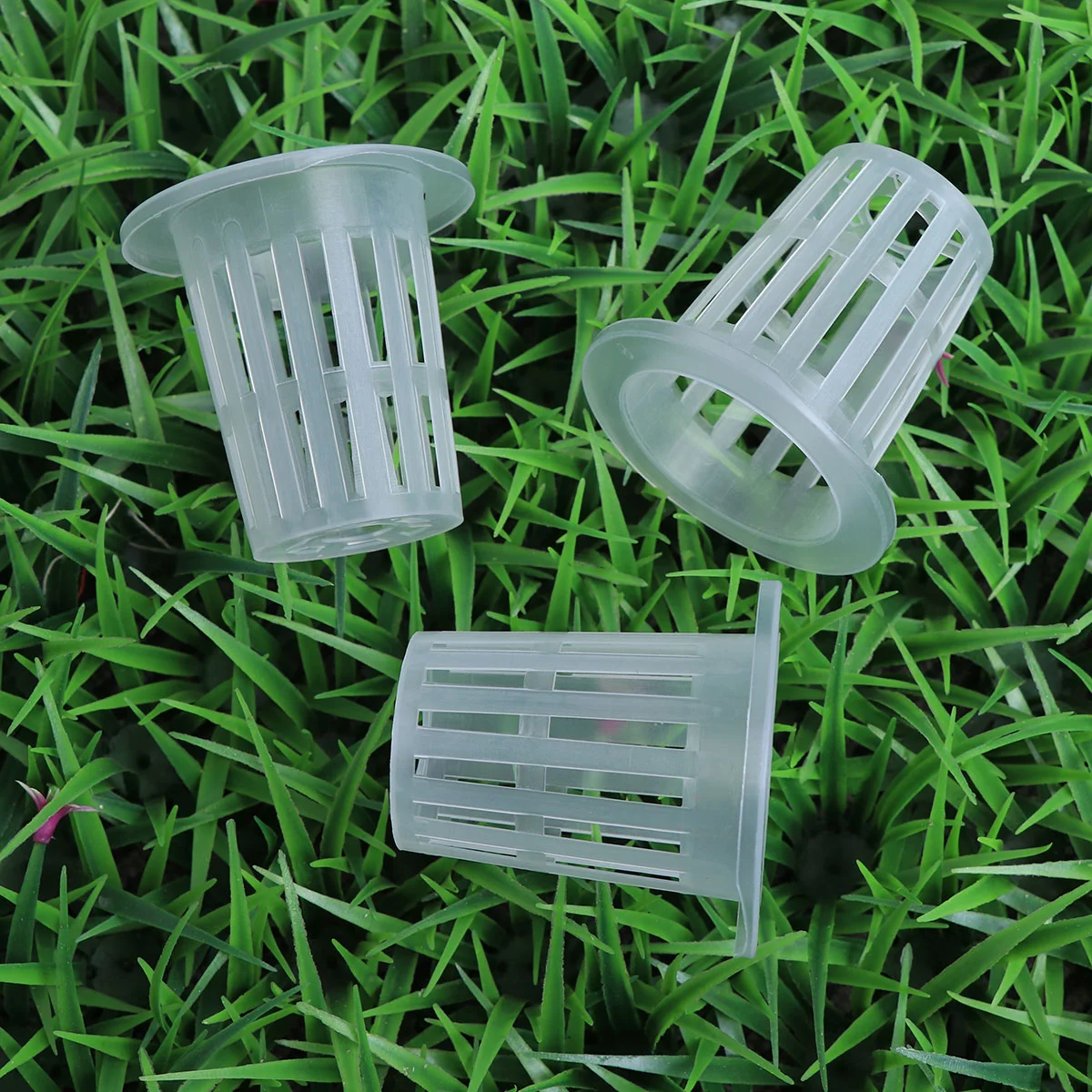 50pcs Slotted Mesh Soilless Culture Vegetable Net Pots Baskets Cups for Hydroponics/Aquaponics/Orchids
50pcs Slotted Mesh Soilless Culture Vegetable Net Pots Baskets Cups for Hydroponics/Aquaponics/Orchids