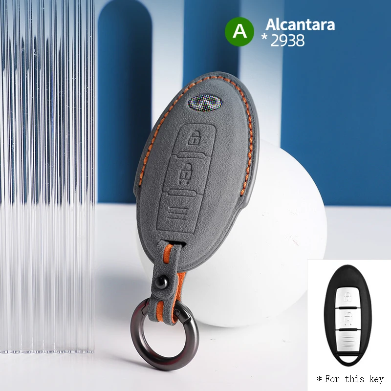 Замшевый Автомобильный ключ из алькантары, чехол для Infiniti Q50 Q60 Q70 QX50 QX60 QX70 G25 EX FX JX35 FX25 EX35 FX37, брелок для ключей
Замшевый Автомобильный ключ из алькантары, чехол для Infiniti Q50 Q60 Q70 QX50 QX60 QX70 G25 EX FX JX35 FX25 EX35 FX37, брелок для ключей