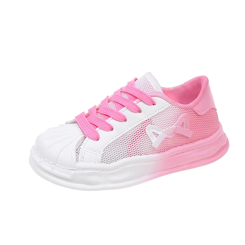 Gradient Cat Ear Sports Shoes for Girls 2022 Summer New All-match Children Simple White Shoes Mesh Kids Hollow Casual Sneakers
Gradient Cat Ear Sports Shoes for Girls 2022 Summer New All-match Children Simple White Shoes Mesh Kids Hollow Casual Sneakers