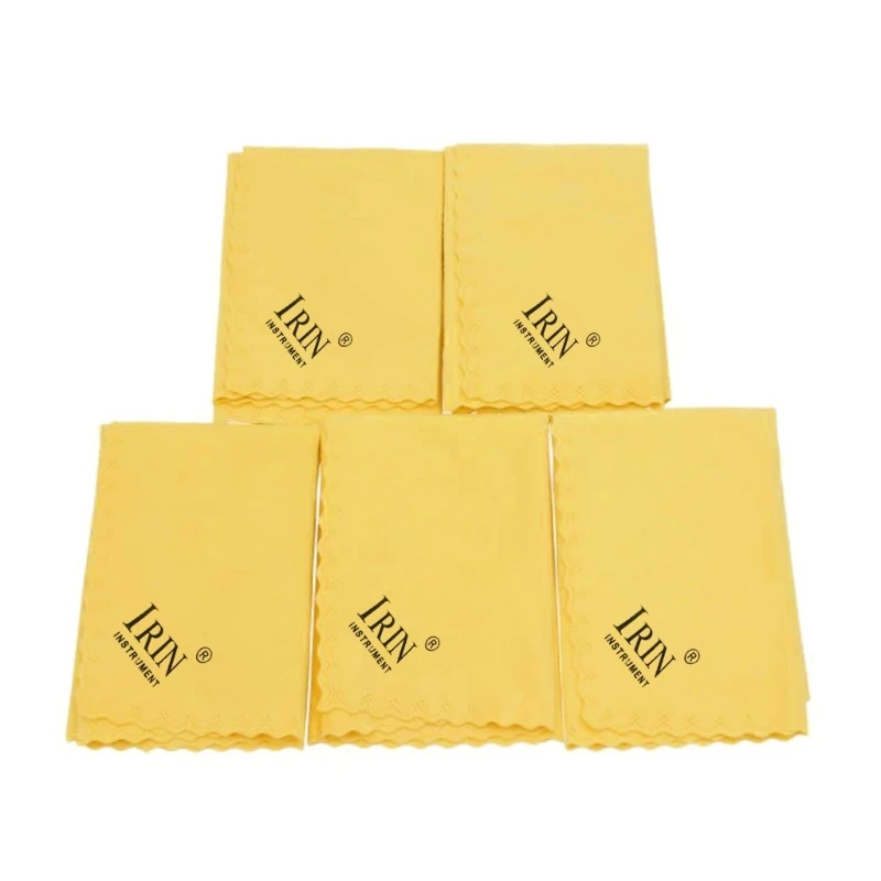 5 Pcs Guitar Wiping Cloth Dust Removal Cloth Microfiber Cleaning Polishing Cloth for Cleaning Musical Instruments D5QD
5 Pcs Guitar Wiping Cloth Dust Removal Cloth Microfiber Cleaning Polishing Cloth for Cleaning Musical Instruments D5QD