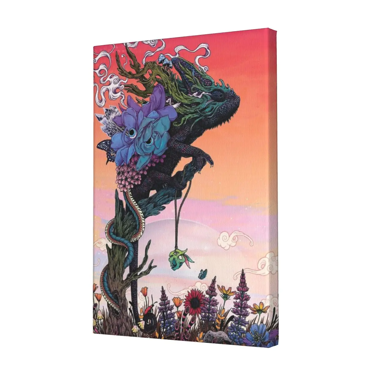 Phantasmagoria Canvas Frameless Painting With Metal Hooks Decorative Perfect Gift Solvent-Free Ink Multi-Style
Phantasmagoria Canvas Frameless Painting With Metal Hooks Decorative Perfect Gift Solvent-Free Ink Multi-Style