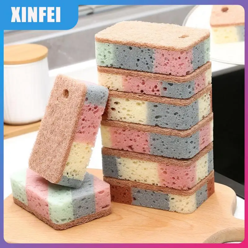 Sponge Strong Decontamination Kitchen Rag Durable Artifact Dishcloth Reusable Compression Dishwashing Sponge Scouring Cloth
Sponge Strong Decontamination Kitchen Rag Durable Artifact Dishcloth Reusable Compression Dishwashing Sponge Scouring Cloth