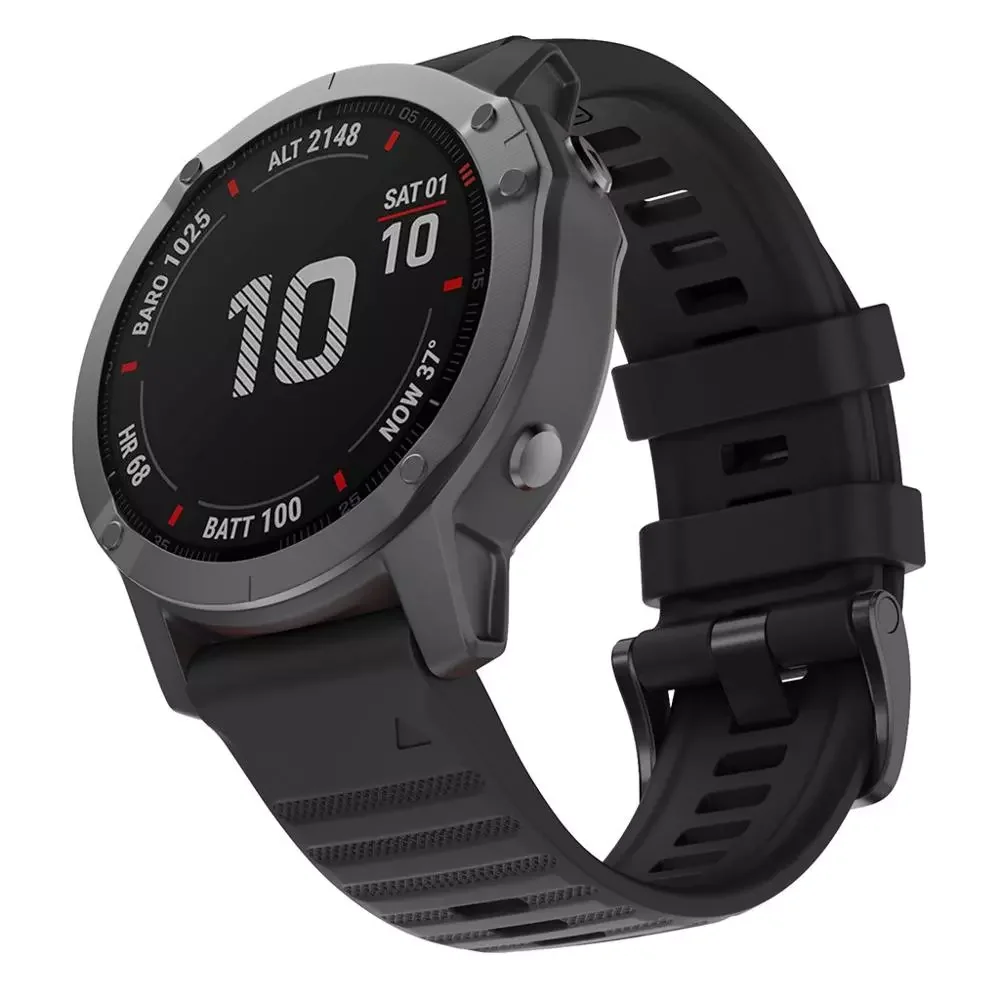 Hot Sales for Garmin Fenix 6 6S 6X Pro 5 5X Plus 3 3 HR 7X 7 7S Forerunner 935 Wristband 20 22 26MM Smart Silicone Replacement
Hot Sales for Garmin Fenix 6 6S 6X Pro 5 5X Plus 3 3 HR 7X 7 7S Forerunner 935 Wristband 20 22 26MM Smart Silicone Replacement