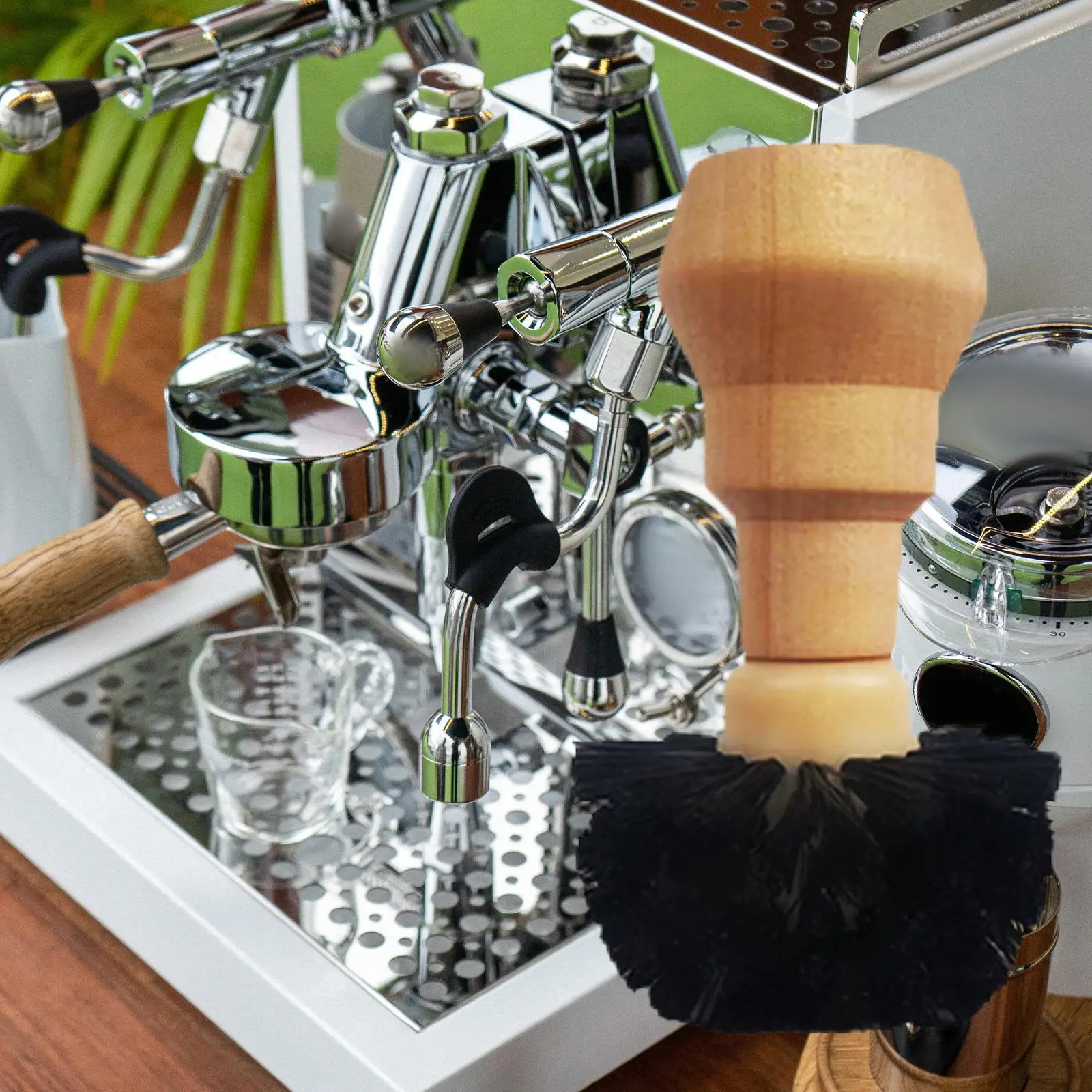 Protable Portafilter Cleaning Brush Espresso Supplies Grinders Dusting for Kitchen Coffee Machine Accessories
Protable Portafilter Cleaning Brush Espresso Supplies Grinders Dusting for Kitchen Coffee Machine Accessories