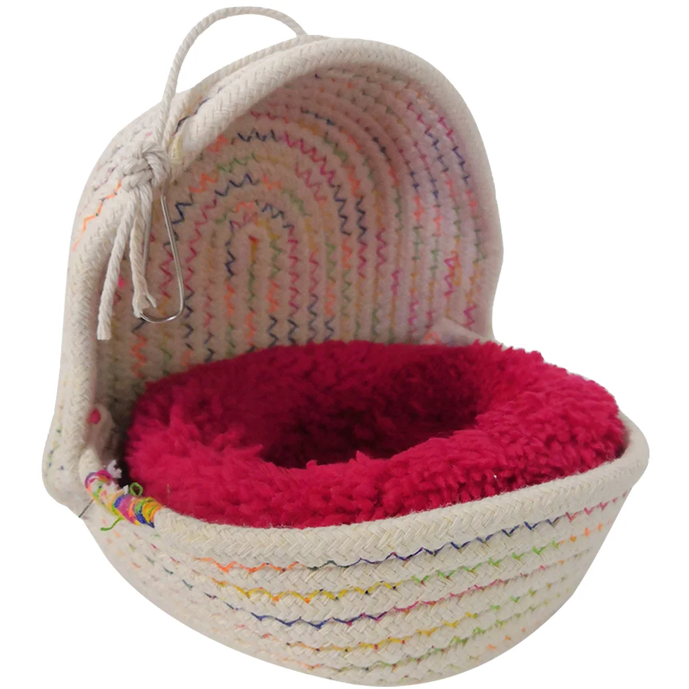 Bird Bed Warm Hammock Parrot House Hanging Plush Hut Birds Tent Cave Winter Toy Hamster Accessories Swing Shed Cage Hammster
Bird Bed Warm Hammock Parrot House Hanging Plush Hut Birds Tent Cave Winter Toy Hamster Accessories Swing Shed Cage Hammster