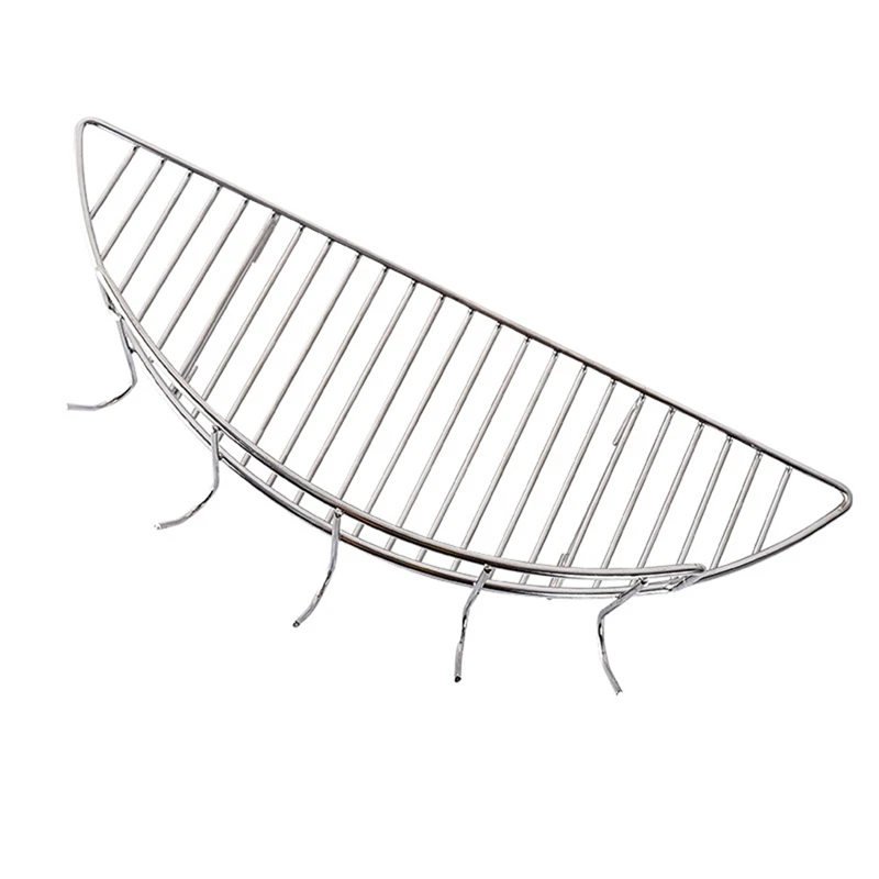 New 304 Stainless Steel Semicircular BBQ Grill Mesh Home Roast Nets Bacon Grill Tool Iron Nets Barbecue Accessories
New 304 Stainless Steel Semicircular BBQ Grill Mesh Home Roast Nets Bacon Grill Tool Iron Nets Barbecue Accessories