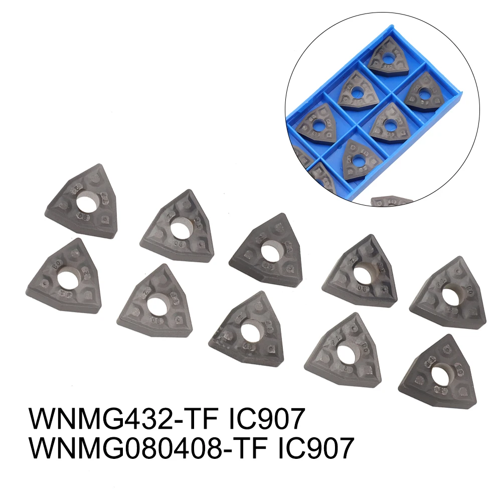 Toolholding Carbide Inserts ISCAR Practical WNMG080408-TFIC907 WNMG432-TF 10pcs CNC Easy To Replace High Quality
Toolholding Carbide Inserts ISCAR Practical WNMG080408-TFIC907 WNMG432-TF 10pcs CNC Easy To Replace High Quality