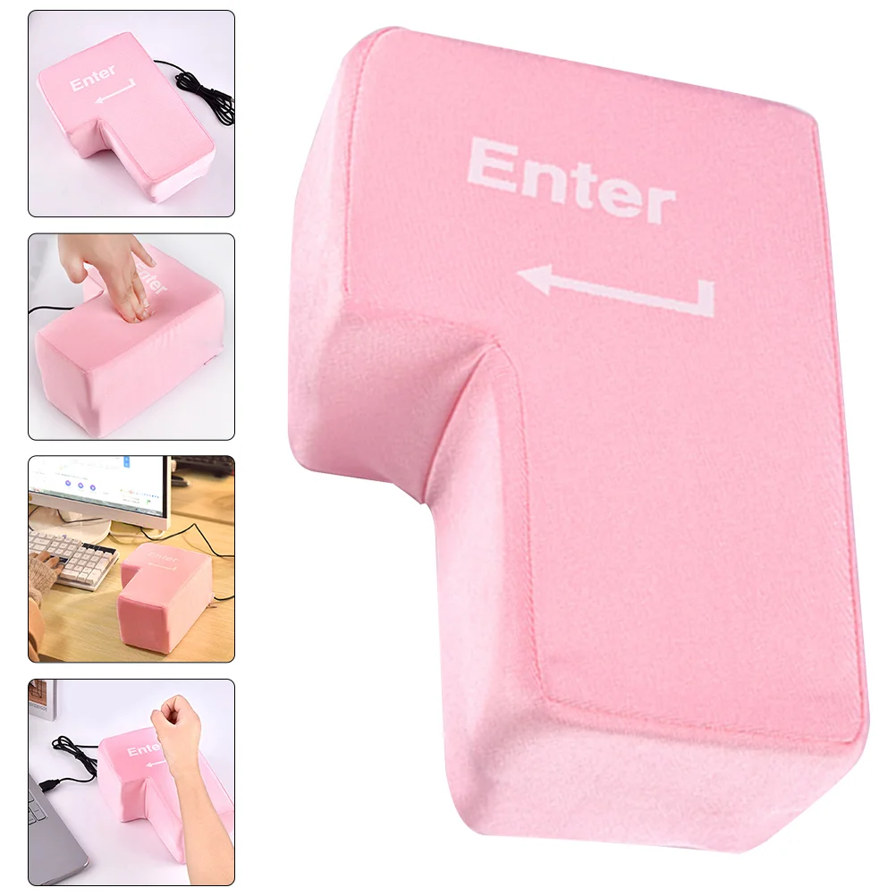 Unbreakable Big Enter Button Computer Desktop Pillow Nap Giant USB Toys Gadgets
Unbreakable Big Enter Button Computer Desktop Pillow Nap Giant USB Toys Gadgets