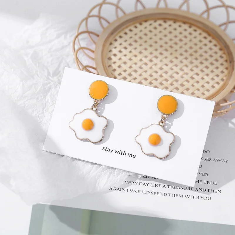 1 Pair Cute Fried Egg Earrings Personalized Enamel Earrings Jewelry Home Festival Party Gifts Gastgeschenke Hochzeit
1 Pair Cute Fried Egg Earrings Personalized Enamel Earrings Jewelry Home Festival Party Gifts Gastgeschenke Hochzeit