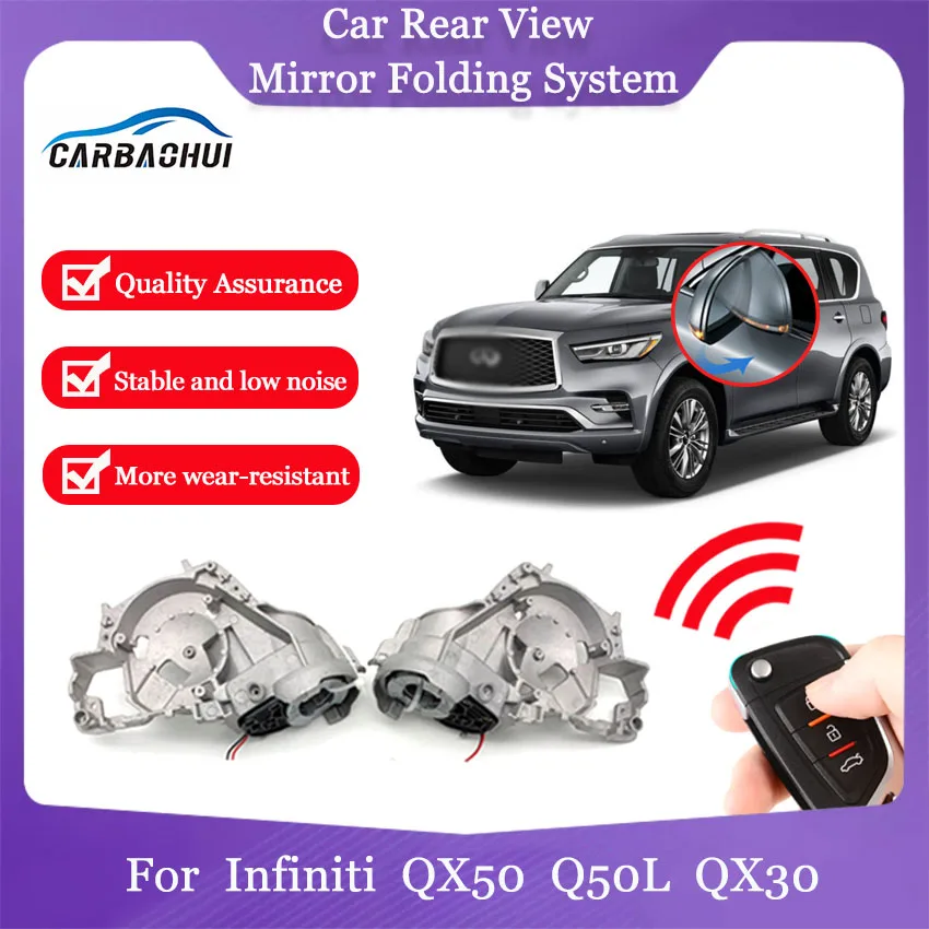 car accessories Rearview mirror folding motor door side mirror electric folding motor module For Infiniti QX50 Q50L QX30
car accessories Rearview mirror folding motor door side mirror electric folding motor module For Infiniti QX50 Q50L QX30