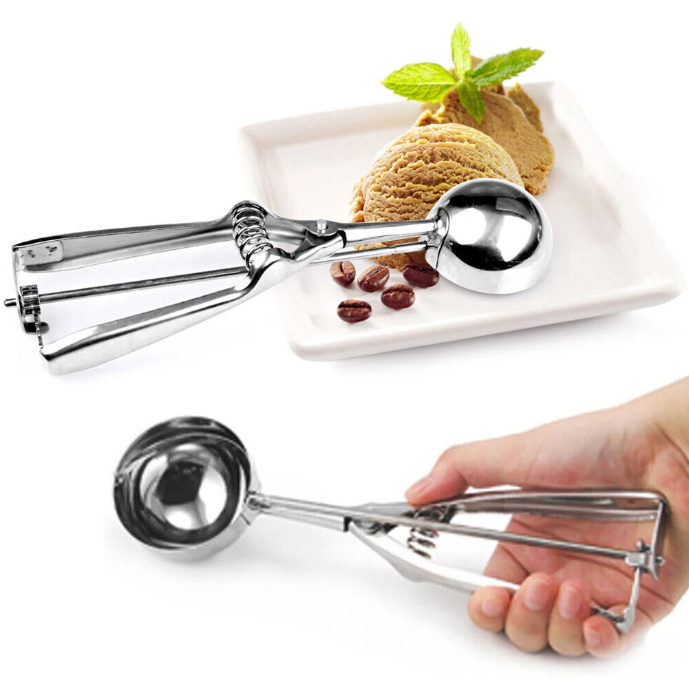 3pcs Stainless Steel Ice Cream Digger Scoop Cookie Spoon Ice Ball Digger Non-Stick Potato Watermelon Ice Cream Digger Scoop Tool
3pcs Stainless Steel Ice Cream Digger Scoop Cookie Spoon Ice Ball Digger Non-Stick Potato Watermelon Ice Cream Digger Scoop Tool