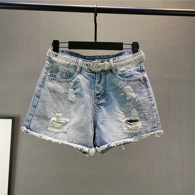 2022 Denim Women Shorts Summer Sexy Club Style High Waist Wide Leg Solid Hole Wide Leg Female Clothing Top Quality
2022 Denim Women Shorts Summer Sexy Club Style High Waist Wide Leg Solid Hole Wide Leg Female Clothing Top Quality