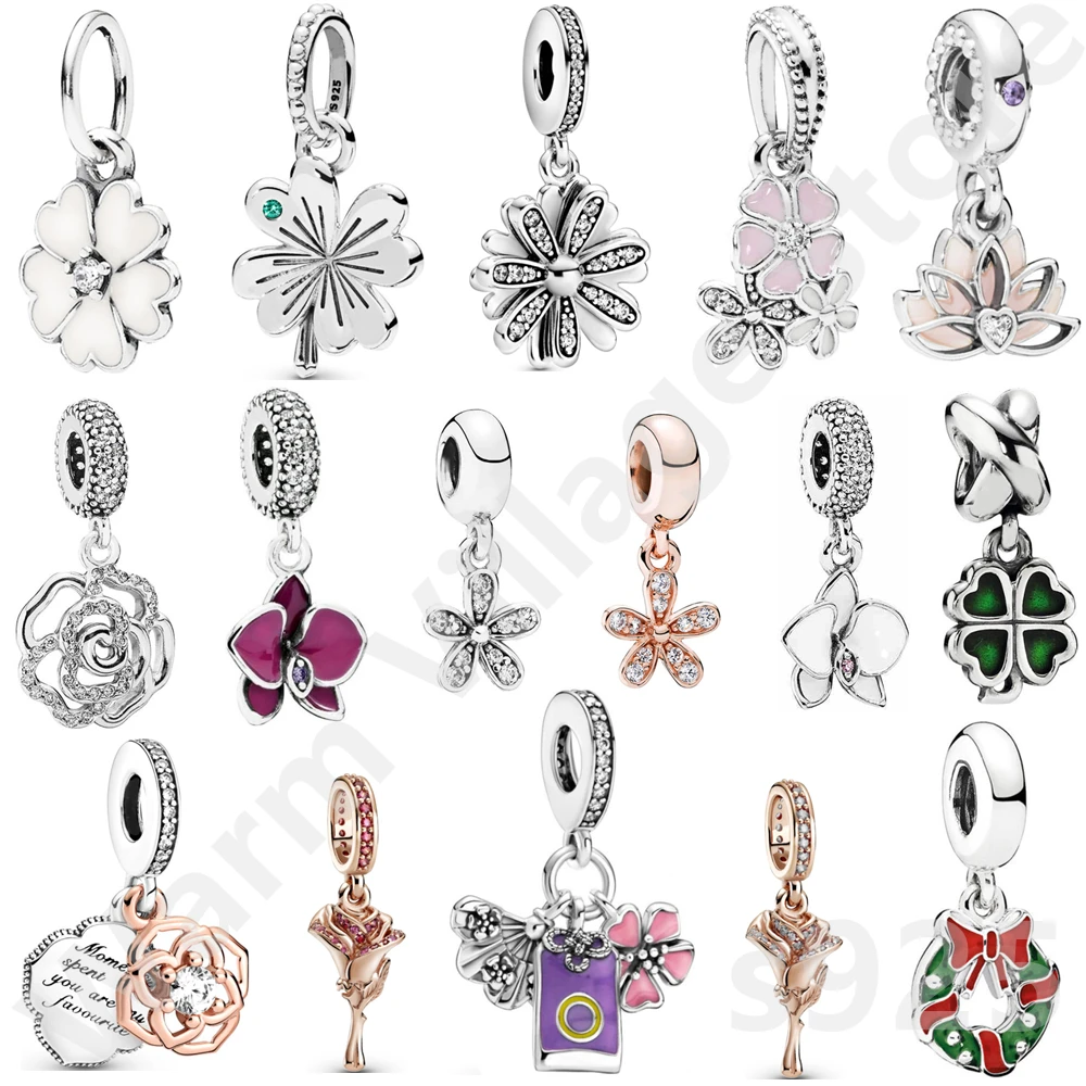 925 sterling silver ladies pendant tulip five-leaf flower pendant compatible with original craft jewelry pendant bracelet
925 sterling silver ladies pendant tulip five-leaf flower pendant compatible with original craft jewelry pendant bracelet