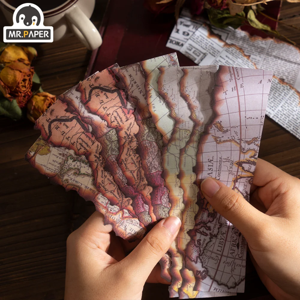 Стикер Mr. Paper для заметок в винтажном стиле, 6 стилей
Стикер Mr. Paper для заметок в винтажном стиле, 6 стилей