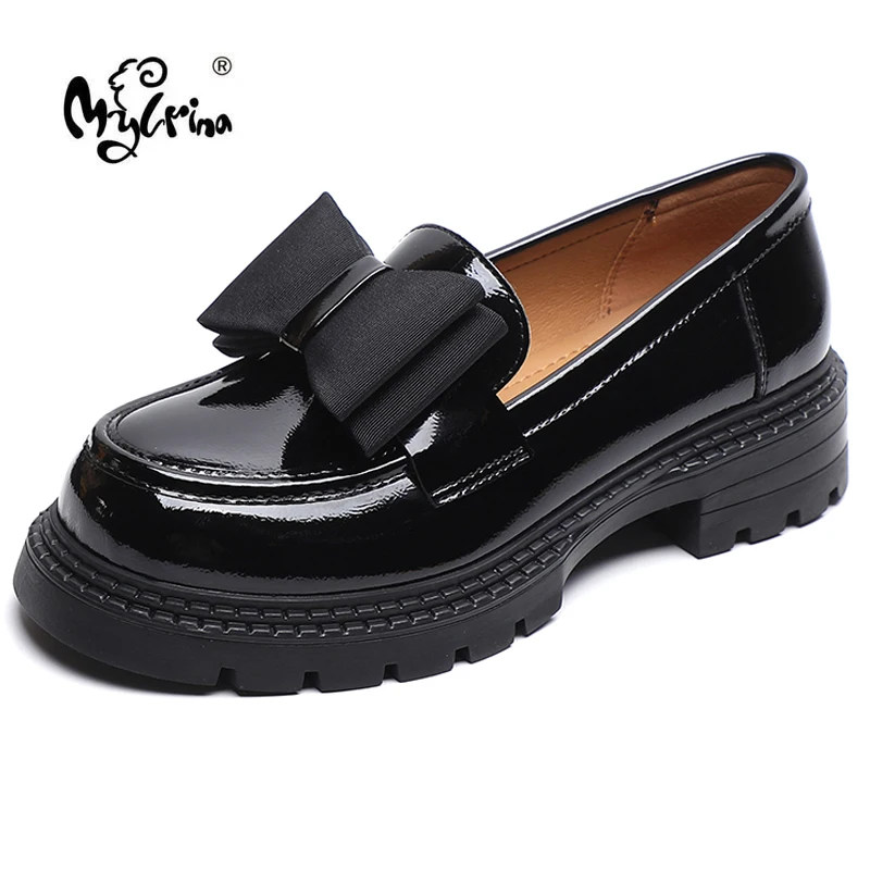 MYLRINA Women Shoes Loafers 2022 New Patent Leather Casual Spring Summer Autumn Shoes Ladies College Style Pump Shoes Women
MYLRINA Women Shoes Loafers 2022 New Patent Leather Casual Spring Summer Autumn Shoes Ladies College Style Pump Shoes Women