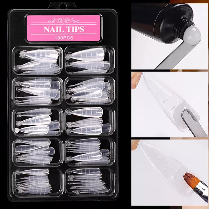 Full Cover Sculpted Nail Tips Fake Finger Polish Extension Tips Quick Building Mold False Tips Manicuring Tools Set
Full Cover Sculpted Nail Tips Fake Finger Polish Extension Tips Quick Building Mold False Tips Manicuring Tools Set